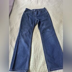 Faconnable Women's Straight Leg Jeans - Dark Blue